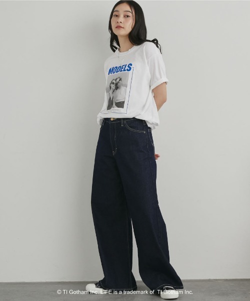 GOOD ROCK SPEED（グッドロックスピード）の「【GOOD ROCK SPEED】LIFE PC/PHOTE TEE（Tシャツ/カットソー・レディース・オフホワイト/ホワイト・MEDIUM）」の13枚目の写真