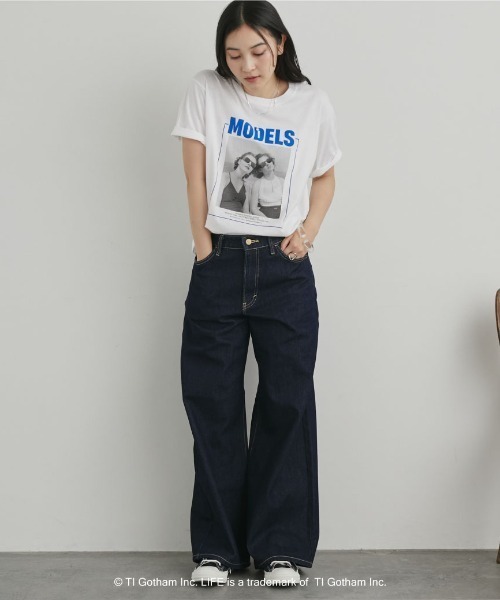 GOOD ROCK SPEED（グッドロックスピード）の「【GOOD ROCK SPEED】LIFE PC/PHOTE TEE（Tシャツ/カットソー・レディース・オフホワイト/ホワイト・MEDIUM）」の15枚目の写真
