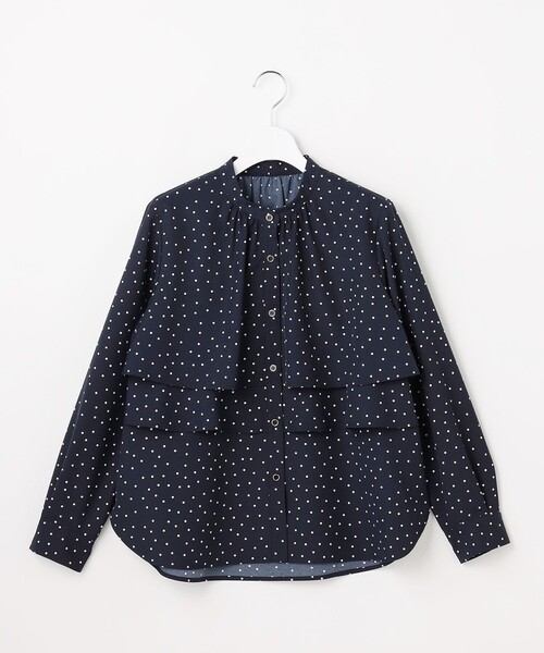 ANY SIS(エニィスィス)の「ラッフルレイヤード ブラウス(シャツ/ブラウス・レディース・スカイブルー系1/アイボリー系5/オレンジ系1/ネイビー系5・MEDIUM)」の20枚目の写真