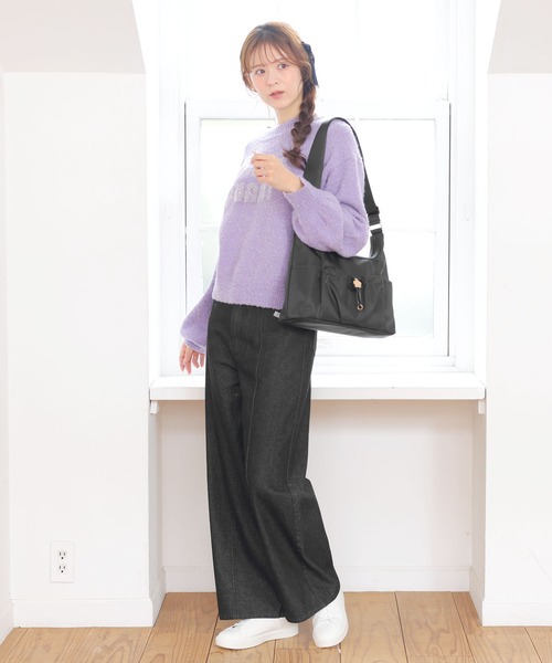 MARY QUANT（マリークワント）の「デイジードロストポケット ショルダー（ショルダーバッグ・レディース・ブラック/ピーコック・FREE）」の13枚目の写真