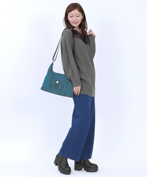 MARY QUANT（マリークワント）の「デイジードロストポケット ショルダー（ショルダーバッグ・レディース・ブラック/ピーコック・FREE）」の8枚目の写真