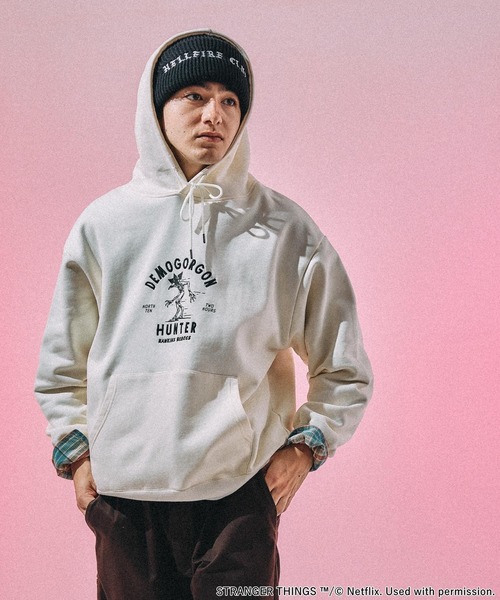 STRANGER THINGS】コラボグラフィックパーカー（パーカー）｜niko and