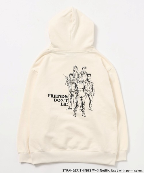 STRANGER THINGS】コラボグラフィックパーカー（パーカー）｜niko and
