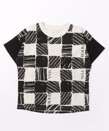 maarook | ブロックチェックPT天竺Tシャツ(Tシャツ/カットソー)