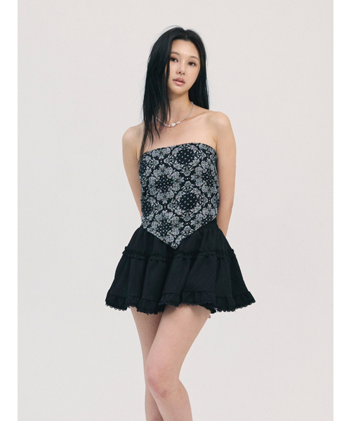 BABLETWO(ビーエイブルトゥー)の「saya frill skirt-black(スカート・レディース・その他・ONE SIZE)」の4枚目の写真
