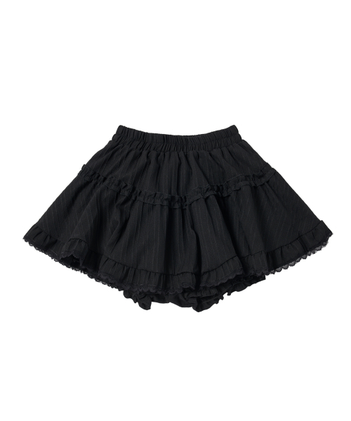 BABLETWO(ビーエイブルトゥー)の「saya frill skirt-black(スカート・レディース・その他・ONE SIZE)」の6枚目の写真