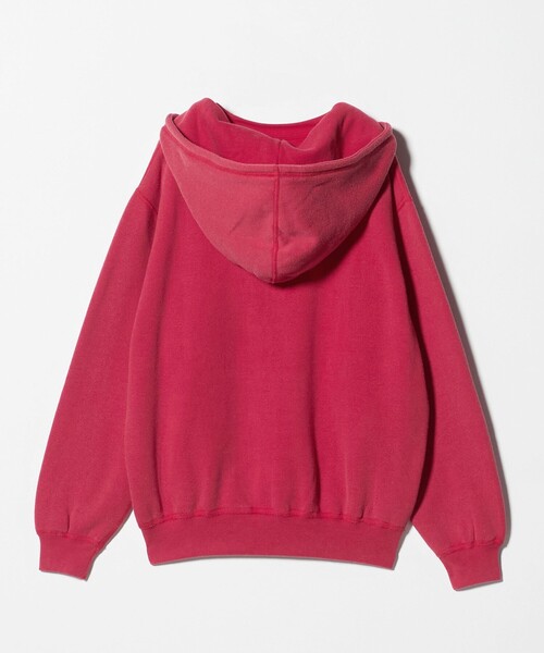 Russell Athletic（ラッセルアスレティック）の「＜RUSSELL ATHLETIC × BEAUTY&YOUTH＞フェード アフター フード パーカー（パーカー・メンズ・レッド/ブラック・L/XL/M）」の3枚目の写真