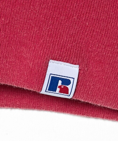 Russell Athletic（ラッセルアスレティック）の「＜RUSSELL ATHLETIC × BEAUTY&YOUTH＞フェード アフター フード パーカー（パーカー・メンズ・レッド/ブラック・L/XL/M）」の8枚目の写真