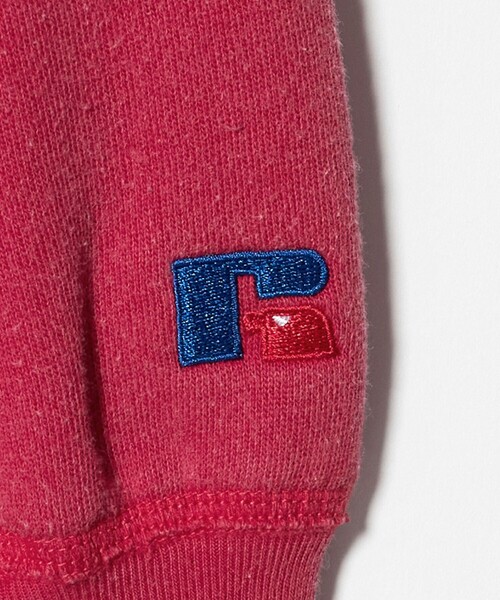 Russell Athletic（ラッセルアスレティック）の「＜RUSSELL ATHLETIC × BEAUTY&YOUTH＞フェード アフター フード パーカー（パーカー・メンズ・レッド/ブラック・L/XL/M）」の9枚目の写真