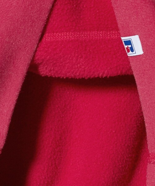 Russell Athletic（ラッセルアスレティック）の「＜RUSSELL ATHLETIC × BEAUTY&YOUTH＞フェード アフター フード パーカー（パーカー・メンズ・レッド/ブラック・L/XL/M）」の10枚目の写真