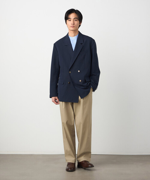 COMME CA ISM(コムサイズム)の「【セットアップ対応】ウールライク ダブルブレザージャケット(その他アウター・メンズ・ネイビー・X-LARGE/LARGE/MEDIUM/SMALL)」の7枚目の写真