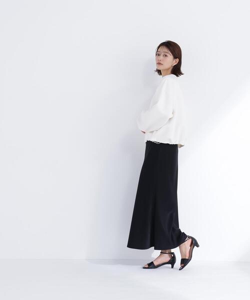 NATURAL BEAUTY BASIC(ナチュラルビューティーベーシック)の「◇ノーカラーダンボールブルゾン(ブルゾン・レディース・ブラック/オフホワイト/ベージュ・FREE)」の19枚目の写真