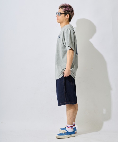 ムラサキスポーツ(ムラサキスポーツ)の「DEAR LAUREL/ディアローレル×GRAMICCI ハーフパンツ メンズ 【グラミチコラボ】DENIM LOOSE SHORT GMP6-S2067(その他パンツ・メンズ・ブラック/インディゴブルー/ワンウォッシュ・M/L)」の10枚目の写真