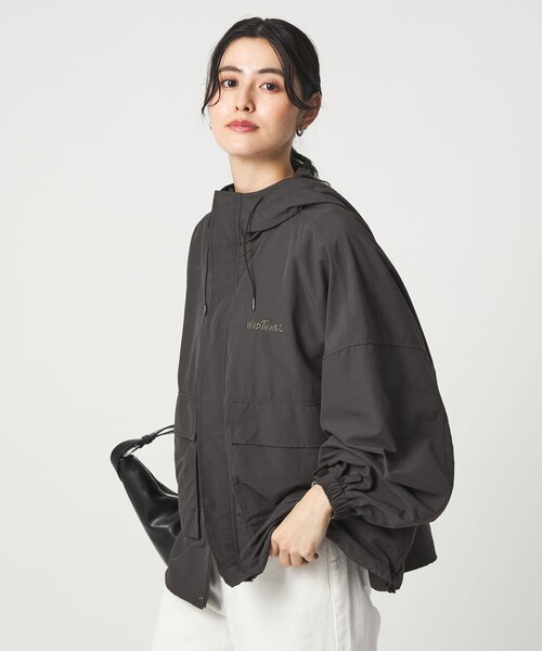 WILD THINGS（ワイルドシングス）の「【別注】＜WILD THINGS＞RURAL ジャケット（マウンテンパーカー・レディース・オフホワイト/ダークグレー・FREE）」の7枚目の写真