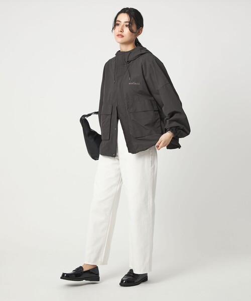 WILD THINGS（ワイルドシングス）の「【別注】＜WILD THINGS＞RURAL ジャケット（マウンテンパーカー・レディース・オフホワイト/ダークグレー・FREE）」の9枚目の写真