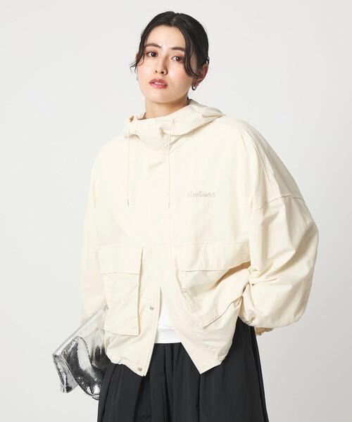 WILD THINGS（ワイルドシングス）の「【別注】＜WILD THINGS＞RURAL ジャケット（マウンテンパーカー・レディース・オフホワイト/ダークグレー・FREE）」の10枚目の写真