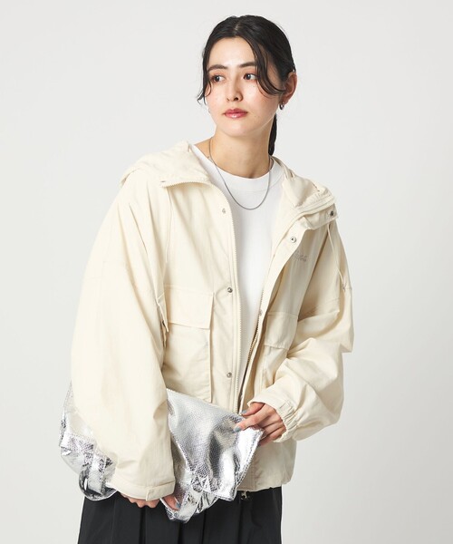 WILD THINGS（ワイルドシングス）の「【別注】＜WILD THINGS＞RURAL ジャケット（マウンテンパーカー・レディース・オフホワイト/ダークグレー・FREE）」の11枚目の写真