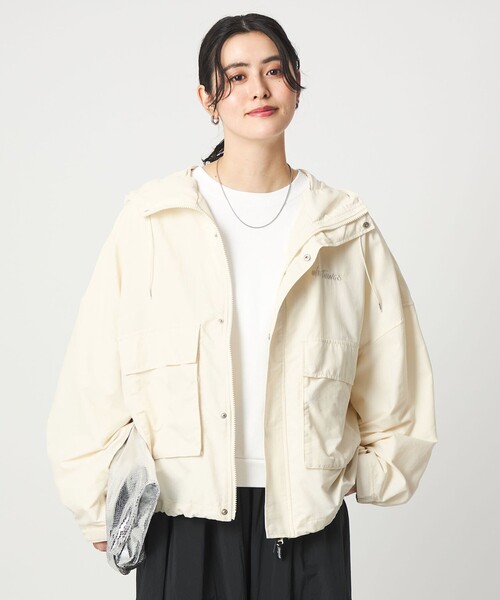 WILD THINGS（ワイルドシングス）の「【別注】＜WILD THINGS＞RURAL ジャケット（マウンテンパーカー・レディース・オフホワイト/ダークグレー・FREE）」の12枚目の写真