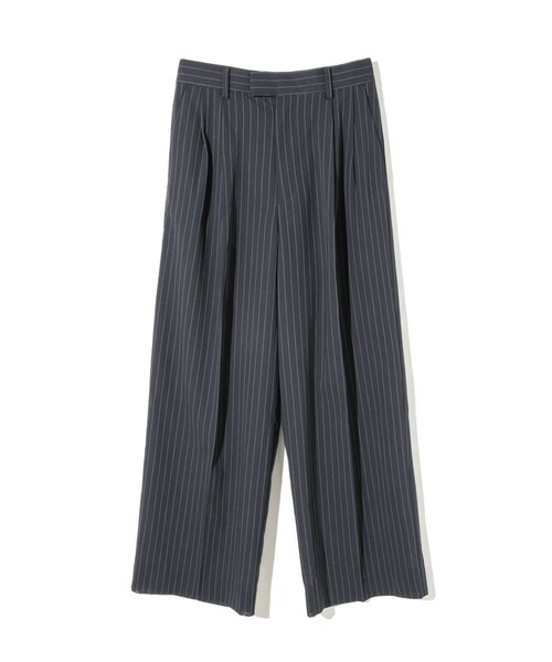 MIDIUMISOLID(ミディウミソリッド)の「MIDIUMISOLID for Ladies シアーワイドスラックス(その他パンツ・レディース・ブラック/グレー/ネイビー・FREE)」の4枚目の写真