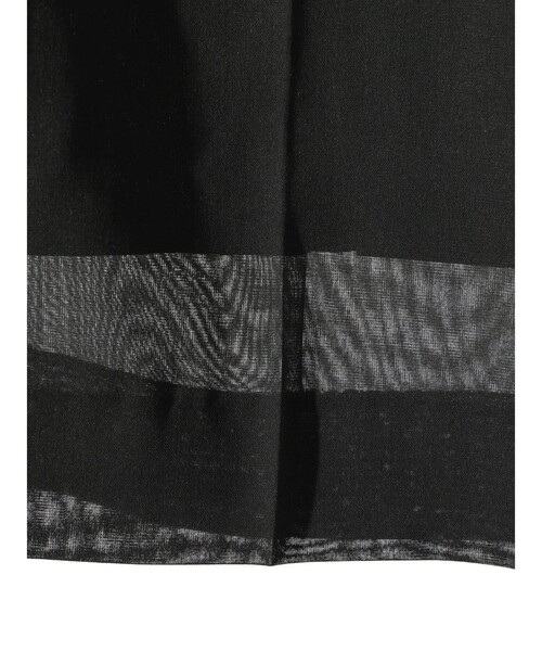 MIDIUMISOLID(ミディウミソリッド)の「MIDIUMISOLID for Ladies シアーワイドスラックス(その他パンツ・レディース・ブラック/グレー/ネイビー・FREE)」の22枚目の写真