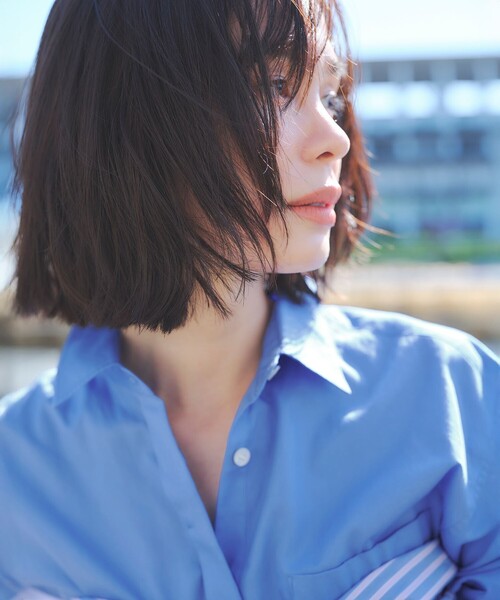 23区(ニジュウサンク)の「CANCLINI シャーティング ルーズフィットシャツ(シャツ/ブラウス・レディース・ブルー系/イエロー系1/スカイブルー系1/ホワイト系/ピンク系1・38)」の16枚目の写真