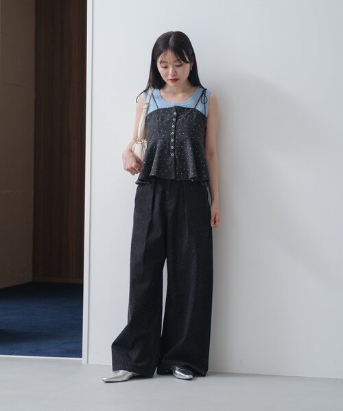 Kastane（カスタネ）の「クロストゥパンプス（パンプス・レディース・ブラック/ブラウン/シルバー・36/37/38）」の20枚目の写真