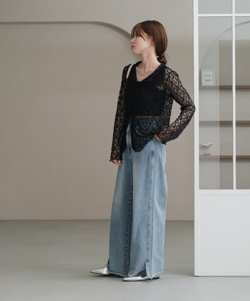 Kastane（カスタネ）の「クロストゥパンプス（パンプス・レディース・ブラック/ブラウン/シルバー・36/37/38）」の21枚目の写真