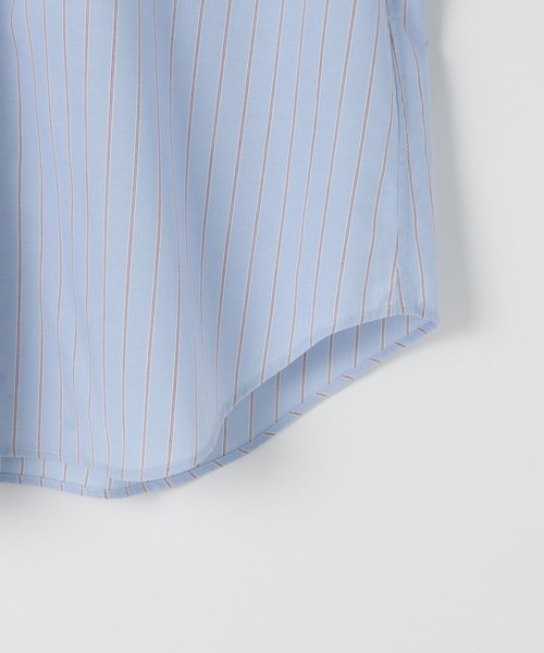 niko and...（ニコアンド）の「2WAYラインシャツ（シャツ/ブラウス・メンズ・ブルー/オレンジ・MEDIUM/BIG(L)）」の6枚目の写真