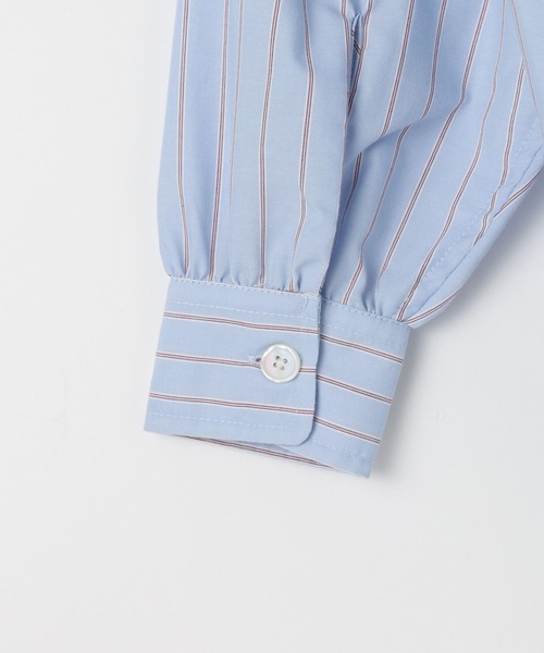 niko and...（ニコアンド）の「2WAYラインシャツ（シャツ/ブラウス・メンズ・ブルー/オレンジ・MEDIUM/BIG(L)）」の7枚目の写真