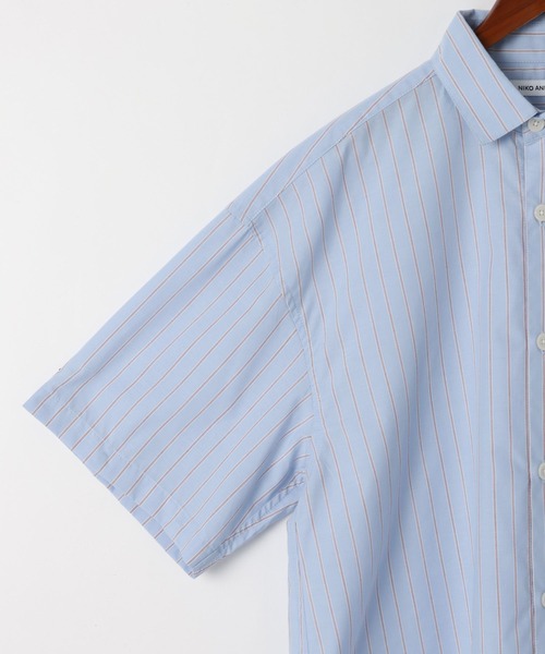 niko and...（ニコアンド）の「2WAYラインシャツ（シャツ/ブラウス・メンズ・ブルー/オレンジ・MEDIUM/BIG(L)）」の10枚目の写真