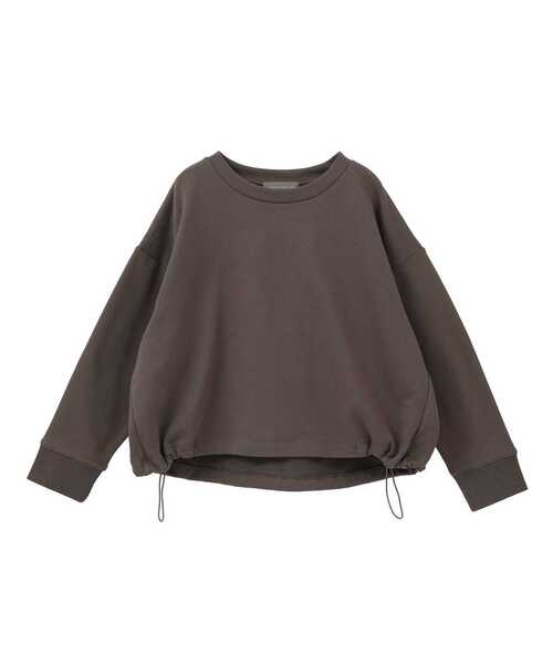 LOGEMENT DE CLAIRE(ロジュモンドクレール)の「クルーネックカットプルオーバー(Tシャツ/カットソー・レディース・ブラック/オフホワイト/モカ・FREE)」の21枚目の写真