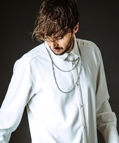 NO ID.(ノーアイディ)の「【NO ID.】Detachable Trio Necklace / デタッチャブル トリオ ネックレス(ネックレス・メンズ・シルバー・ONE SIZE)」の8枚目の写真
