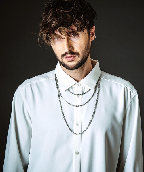 NO ID.(ノーアイディ)の「【NO ID.】Detachable Trio Necklace / デタッチャブル トリオ ネックレス(ネックレス・メンズ・シルバー・ONE SIZE)」の3枚目の写真