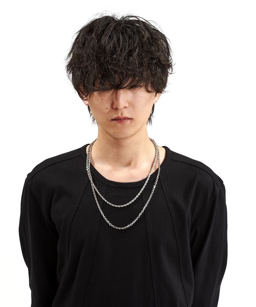 NO ID.(ノーアイディ)の「【NO ID.】Detachable Trio Necklace / デタッチャブル トリオ ネックレス(ネックレス・メンズ・シルバー・ONE SIZE)」の22枚目の写真