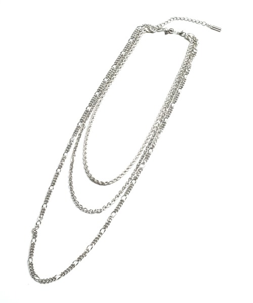 NO ID.(ノーアイディ)の「【NO ID.】Detachable Trio Necklace / デタッチャブル トリオ ネックレス(ネックレス・メンズ・シルバー・ONE SIZE)」の12枚目の写真
