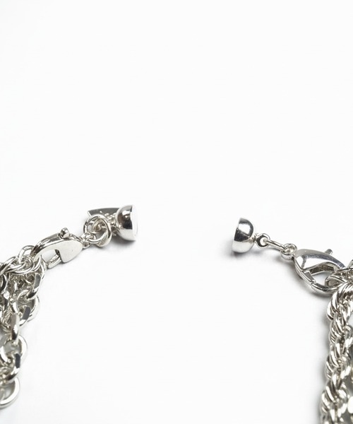 NO ID.(ノーアイディ)の「【NO ID.】Detachable Trio Necklace / デタッチャブル トリオ ネックレス(ネックレス・メンズ・シルバー・ONE SIZE)」の15枚目の写真