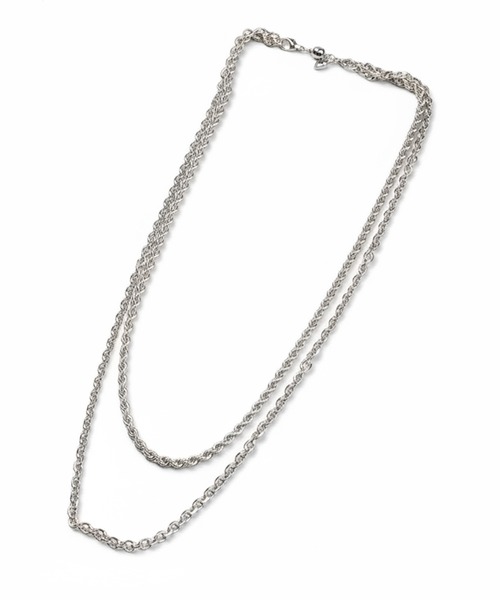 NO ID.(ノーアイディ)の「【NO ID.】Detachable Trio Necklace / デタッチャブル トリオ ネックレス(ネックレス・メンズ・シルバー・ONE SIZE)」の13枚目の写真