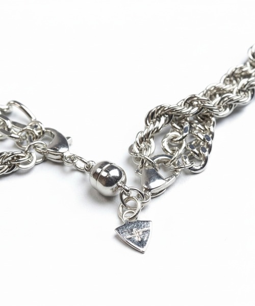 NO ID.(ノーアイディ)の「【NO ID.】Detachable Trio Necklace / デタッチャブル トリオ ネックレス(ネックレス・メンズ・シルバー・ONE SIZE)」の18枚目の写真