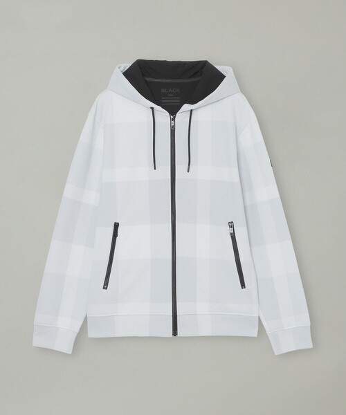 BLACK LABEL CRESTBRIDGE（ブラックレーベル・クレストブリッジ）の「【BLACK lab.】ハニカムクレストブリッジチェックパーカー（パーカー・メンズ・ホワイト系その他/ブルー系その他2/ブラック・XL/L/M）」の9枚目の写真