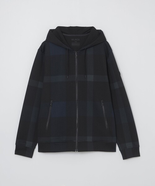 BLACK LABEL CRESTBRIDGE（ブラックレーベル・クレストブリッジ）の「【BLACK lab.】ハニカムクレストブリッジチェックパーカー（パーカー・メンズ・ホワイト系その他/ブルー系その他2/ブラック・XL/L/M）」の15枚目の写真