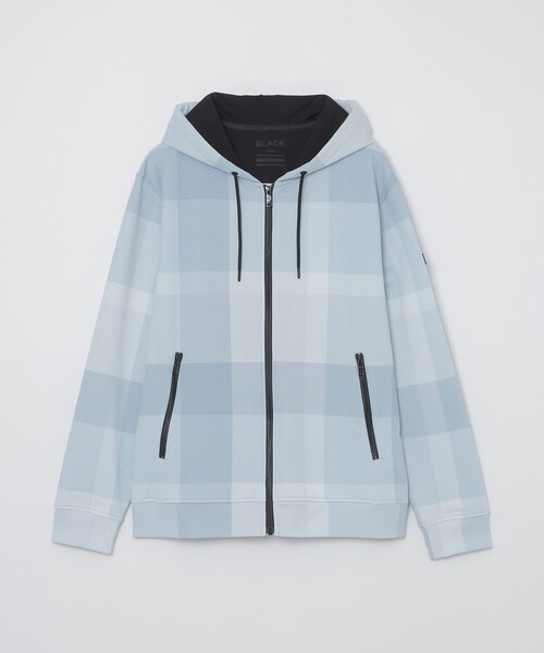 BLACK LABEL CRESTBRIDGE（ブラックレーベル・クレストブリッジ）の「【BLACK lab.】ハニカムクレストブリッジチェックパーカー（パーカー・メンズ・ホワイト系その他/ブルー系その他2/ブラック・XL/L/M）」の21枚目の写真