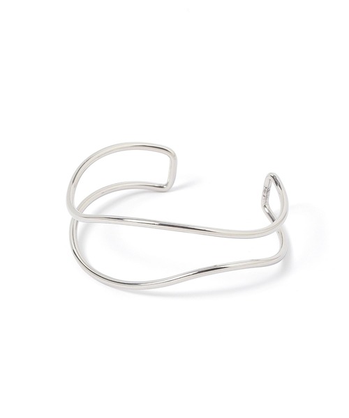 studio CLIP（スタディオクリップ）の「【daily CLIP】ステンレスニュアンスダブルバングル（バングル/リストバンド・レディース・その他2/その他1・FREE）」の6枚目の写真