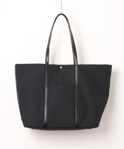MACKINTOSH PHILOSOPHY（ﾏｯｷﾝﾄｯｼｭ ﾌｨﾛｿﾌｨｰ）の「トートバッグ マッキントッシュ6W06 16L 背面ポケット 19136（トートバッグ・メンズ・グレー/ブラック・FREE）」の7枚目の写真