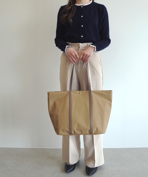 MACKINTOSH PHILOSOPHY（ﾏｯｷﾝﾄｯｼｭ ﾌｨﾛｿﾌｨｰ）の「トートバッグ マッキントッシュ6W06 16L 背面ポケット 19136（トートバッグ・メンズ・グレー/ブラック・FREE）」の11枚目の写真