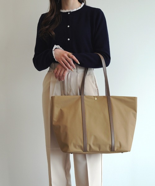 MACKINTOSH PHILOSOPHY（ﾏｯｷﾝﾄｯｼｭ ﾌｨﾛｿﾌｨｰ）の「トートバッグ マッキントッシュ6W06 16L 背面ポケット 19136（トートバッグ・メンズ・グレー/ブラック・FREE）」の12枚目の写真