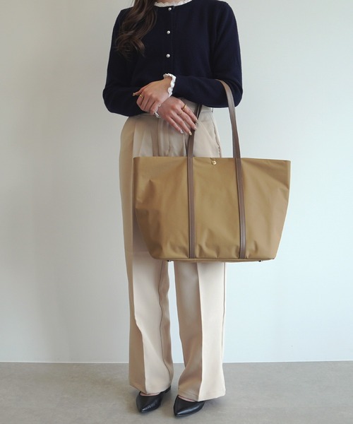 MACKINTOSH PHILOSOPHY（ﾏｯｷﾝﾄｯｼｭ ﾌｨﾛｿﾌｨｰ）の「トートバッグ マッキントッシュ6W06 16L 背面ポケット 19136（トートバッグ・メンズ・グレー/ブラック・FREE）」の13枚目の写真