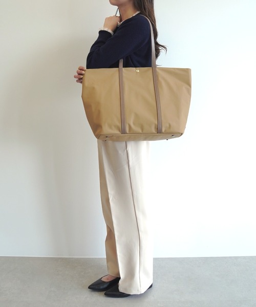 MACKINTOSH PHILOSOPHY（ﾏｯｷﾝﾄｯｼｭ ﾌｨﾛｿﾌｨｰ）の「トートバッグ マッキントッシュ6W06 16L 背面ポケット 19136（トートバッグ・メンズ・グレー/ブラック・FREE）」の14枚目の写真