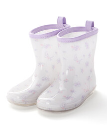 SLAP SLIP（スラップスリップ）の「【お揃い】はたらくくるま花柄恐竜プリント総柄レインブーツ(13~18cm)（レインシューズ）」