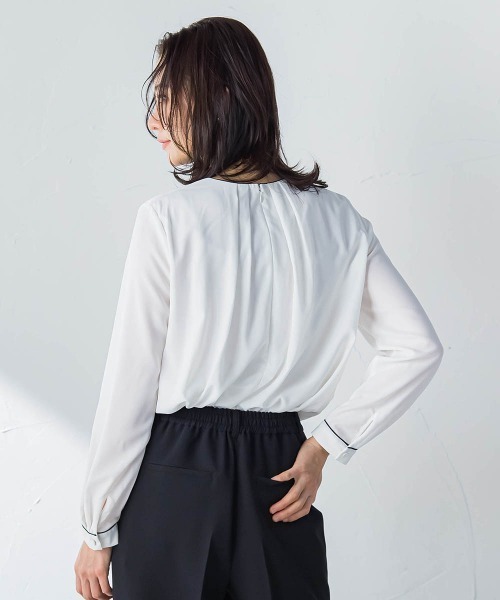 LAUTREAMONT（ロートレアモン）の「ラッフルブラウス（シャツ/ブラウス・レディース・ホワイト系その他・9号）」の4枚目の写真