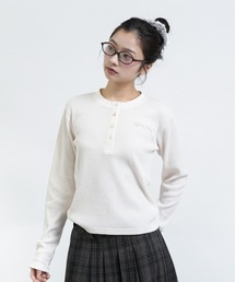 FCMM（エフシーエムエム）の「【日本限定】THERMAL HENLEY NECK TOPS / サーマルヘンリーネックトップス（Tシャツ/カットソー）」